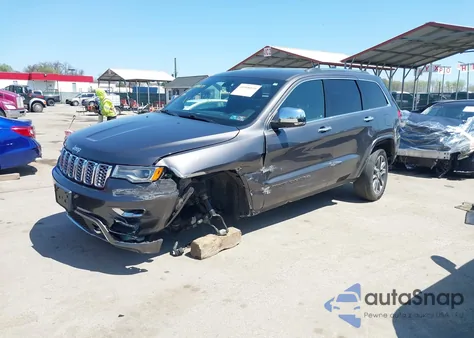 2017 Jeep Grand Cherokee Overland 4X4 из США, поврежденный, VIN 1C4RJFCG0HC602990